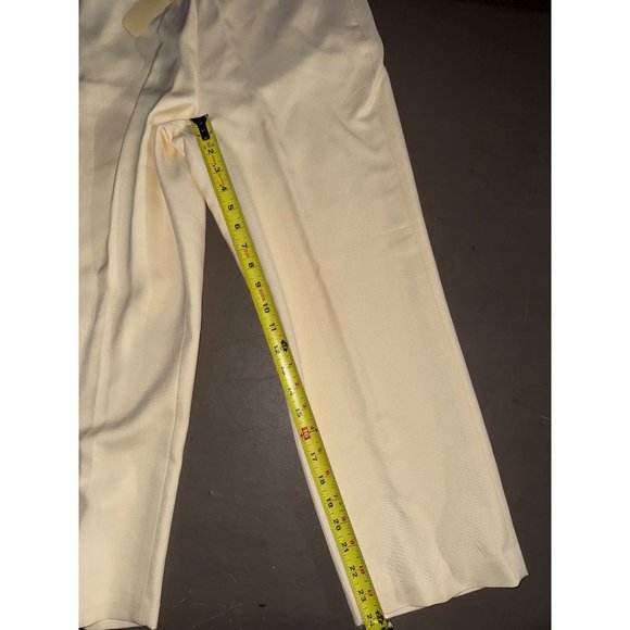 Tommy Bahama new yellow, pleated women’s size 2 100% silk - Picture 6 of 9